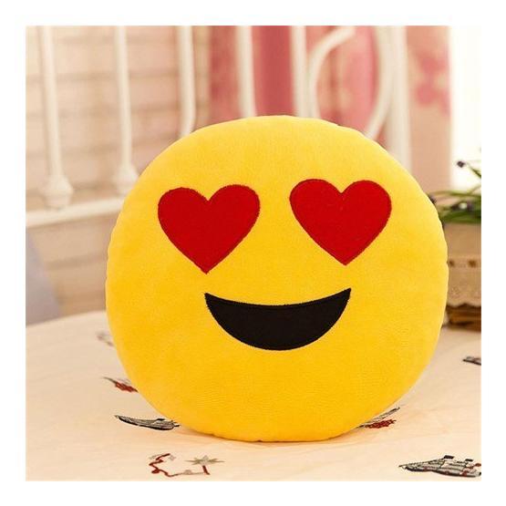 Can Ali Toys 34 cm Emoji Yastık Kalpli Emoji Yastık Yastık Fiyatı
