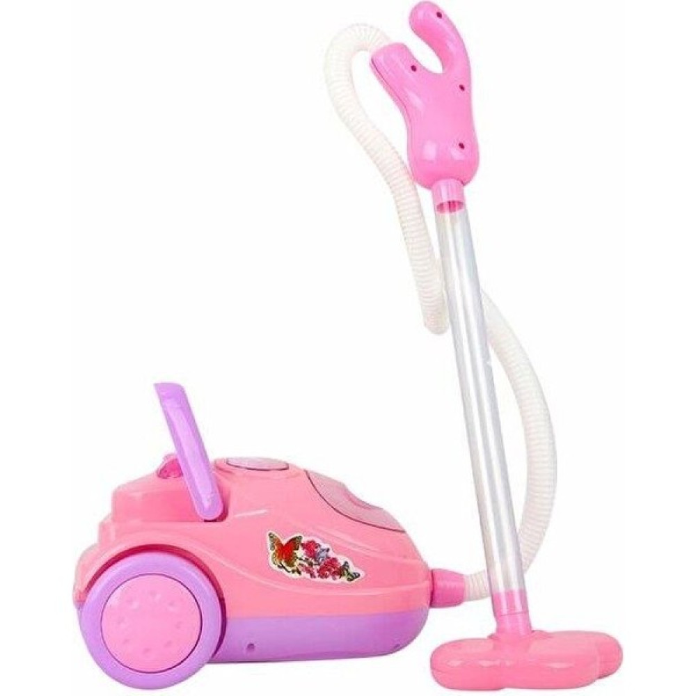 Can Ali Toys Oyuncak Pilli Elektrikli Şirin Süpürge Makinesi Ses Efektli Pembe Oyuncak Fiyatı