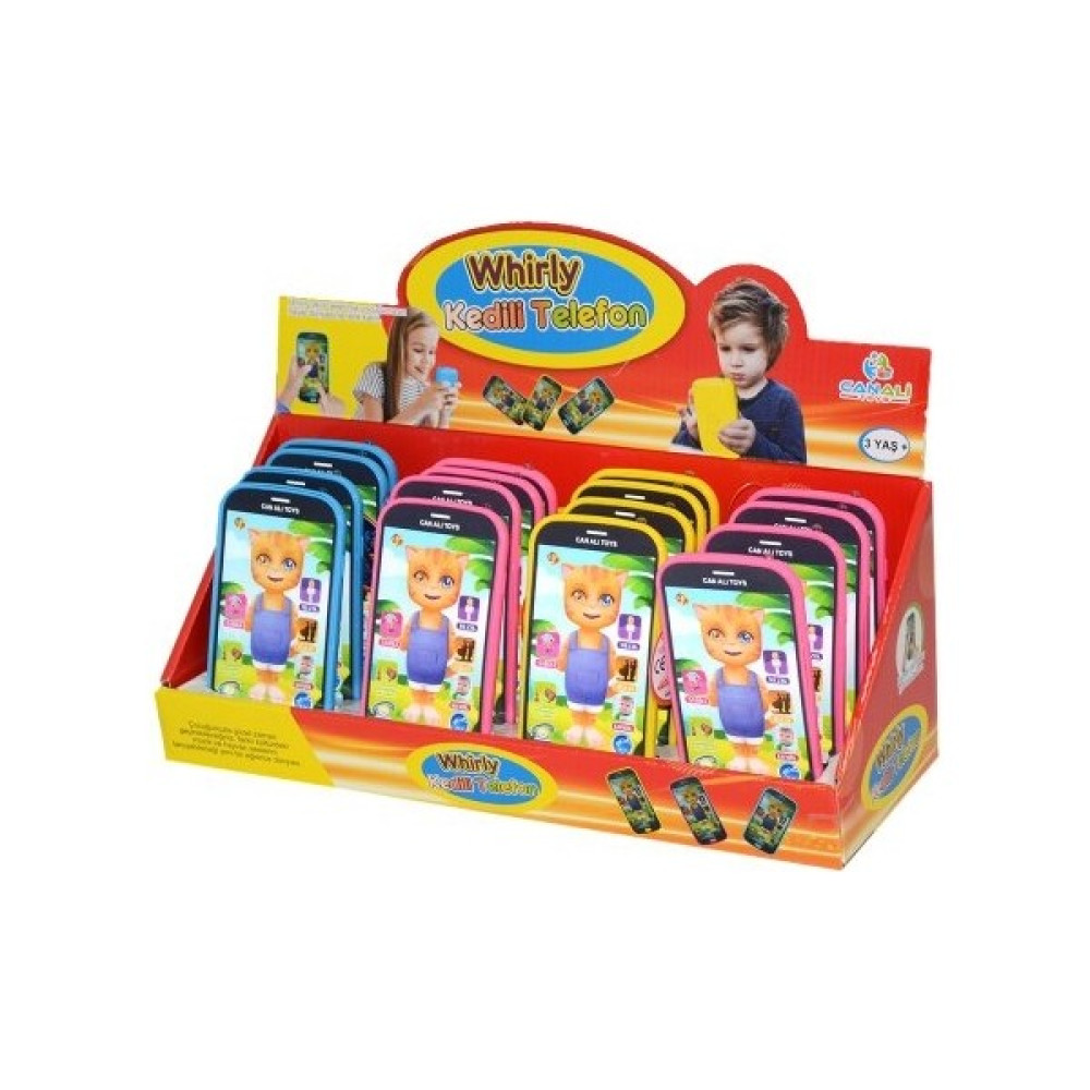 Can Ali Toys, Whirly Kedili Telefon - Renkli Eğitici Oyuncak Fiyatı