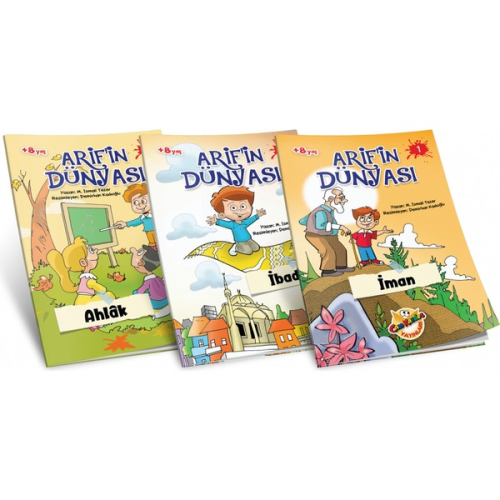 Can Kardeş Yayınları Arifin Dünyası Seti 3 Kitap Iman -Ibadet -Ahlak Çocuk Öykü Fiyatı