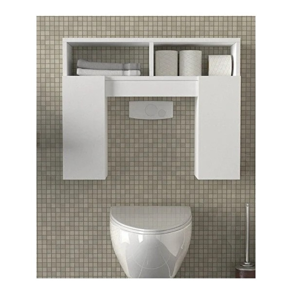 Can Mobilya ve Dekorasyon Dekoratif Klozet Üstü Dolap ,banyo Dolabı - Beyaz Banyo Dolabı / Mobilyası Fiyatı