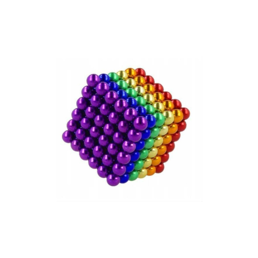 CAN OYUNCAK 6 Renkli 5mm 216 Adet Neocube Neodyum Mıknatıs Küp Sihirli Manyetik Toplar Legolar ( Yapım Oyuncakları ) Fiyatı