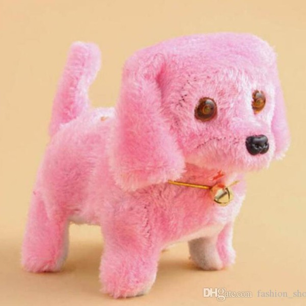 Can Oyuncak Pilli Köpek - Açık Pembe Peluş Oyuncaklar Fiyatı