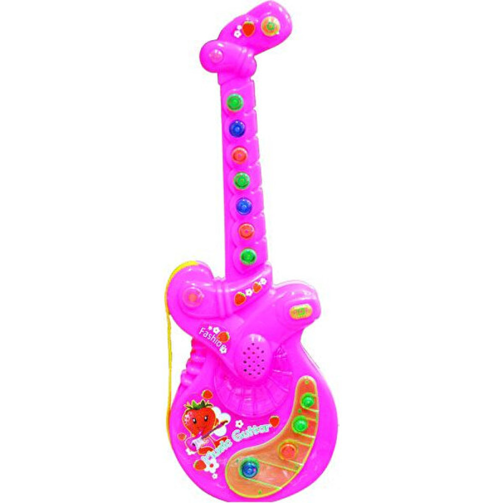 Can Oyuncak Poşette Pilli Sevimli Gitar Eğitici Oyuncak Fiyatı