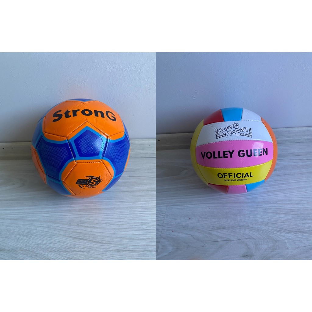 Can Top 2’li Futbol & Voleybol Topu Seti – No:5 Resmi Ölçü, Dikişli Spor Topları (Renkli) Diğer Fiyatı