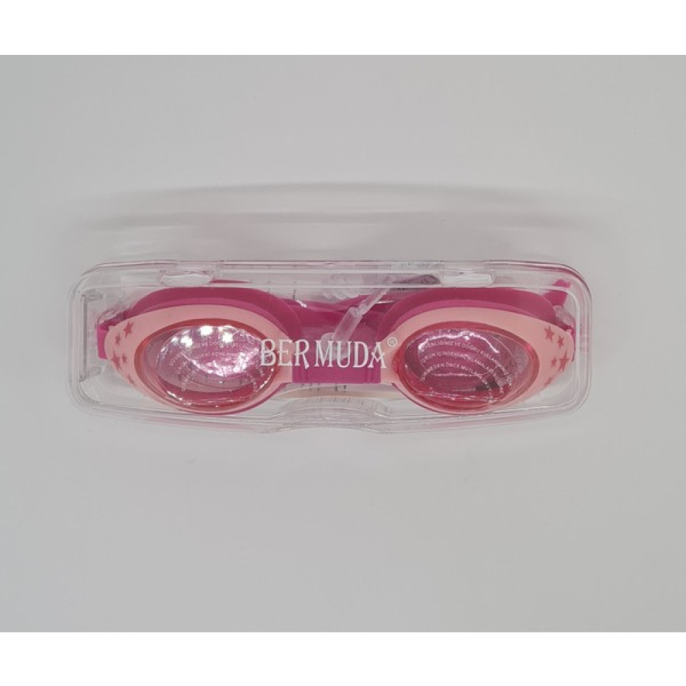 Can Toys Bermuda Havuz Deniz Gözlüğü Kulak Tıkaçlı RH400 Pembe Yüzücü Gözlüğü Fiyatı