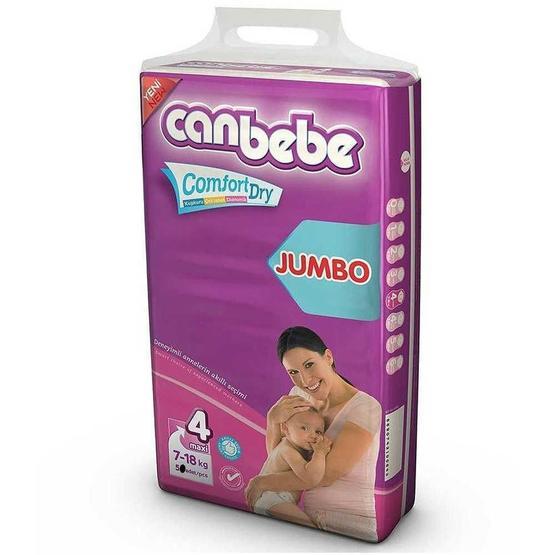 Canbebe ComfortDry No:4 Maxi 50 Adet Bebek Bezi Bebek Bezi Fiyatı