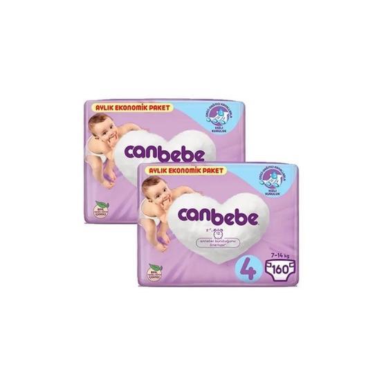 Canbebe Jumbo No:4 Maxi 320 Adet Bebek Bezi Bebek Bezi Fiyatı