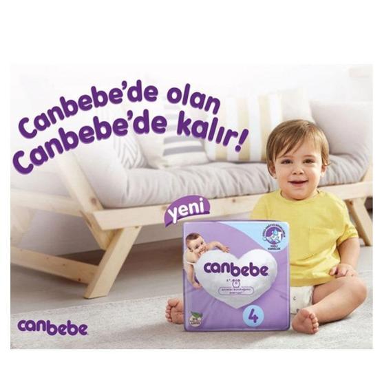 Canbebe Jumbo No:4 Maxi 320 Adet Bebek Bezi