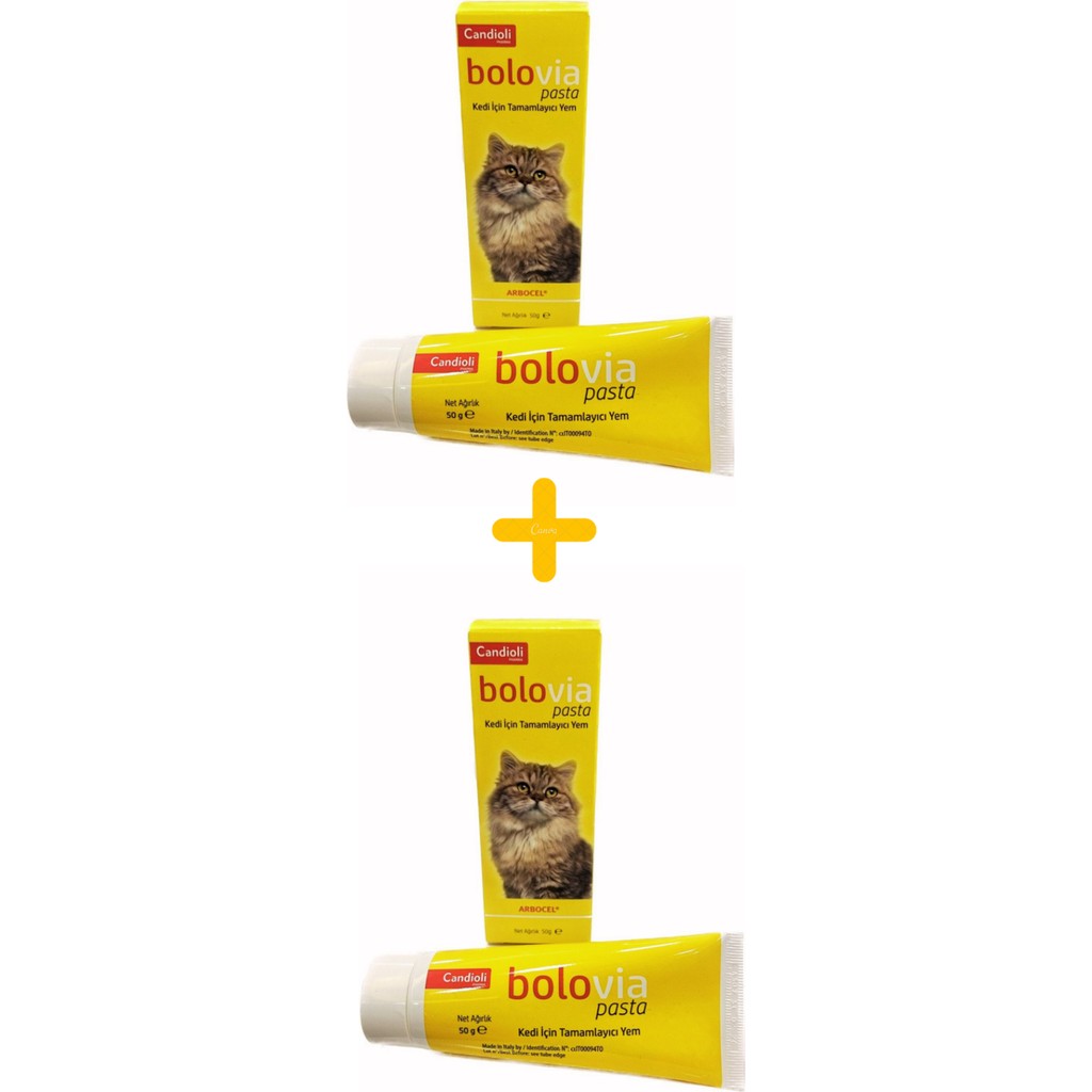 Candioli Bolovia Pasta Kediler için Tamamlayıcı Malt Pastası 50G Yetişkin Kediler İçin Lezzetli Diğer Fiyatı