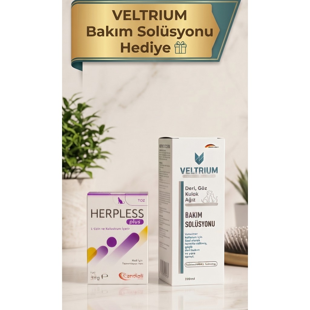 Candioli Cat Herpless Plus Kedi L-Lizin Kolostrum Içeren Bağışıkıık Güçlendirici Toz 30 gr Diğer Fiyatı