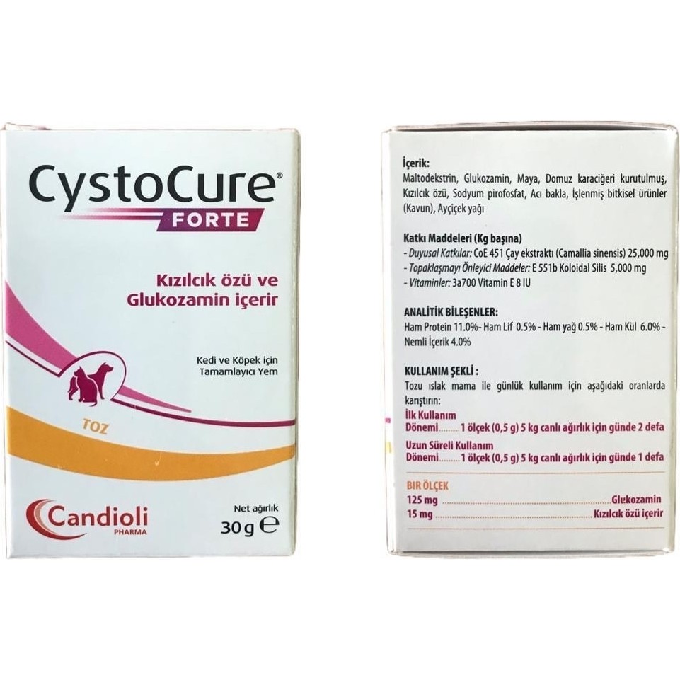 Candioli Cystocure Forte Toz 30 G Diğer Fiyatı