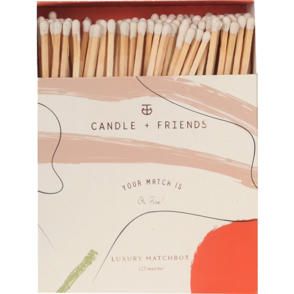 Candle And Friends No.2 Red Iris Beyaz Uçlu Büyük Kibrit Kutusu Kamp Mutfağı Fiyatı