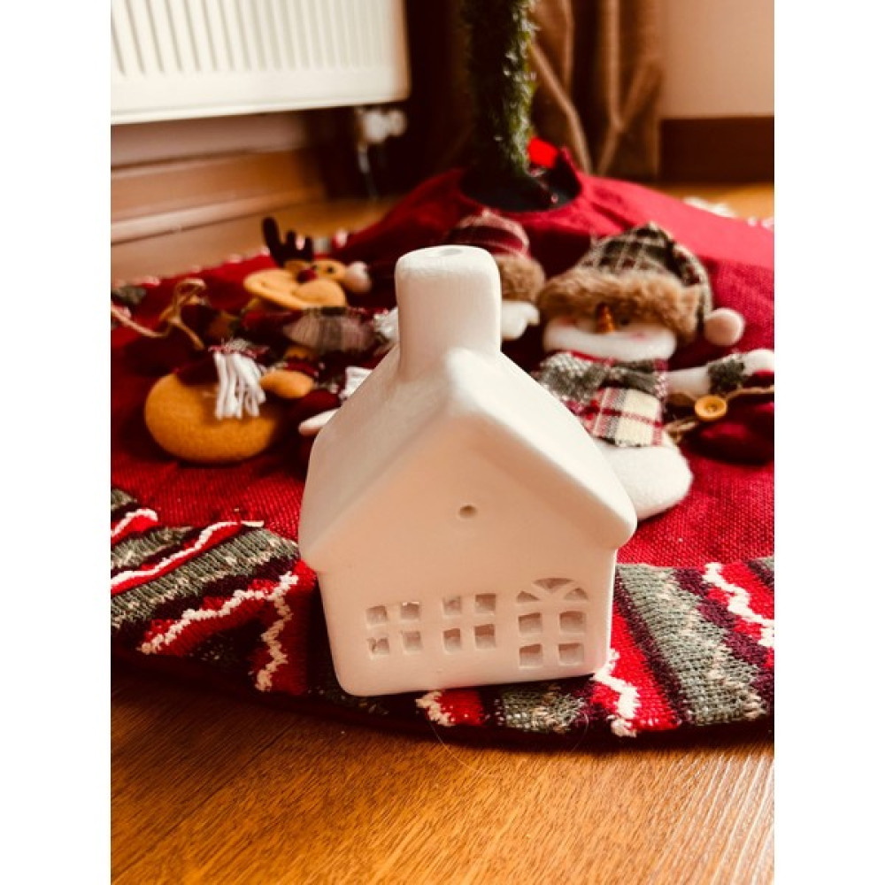 Candle Bee Design Beyaz Seramik Küçük Boy Ev Mumluk ve Tealight Şamdan Fiyatı