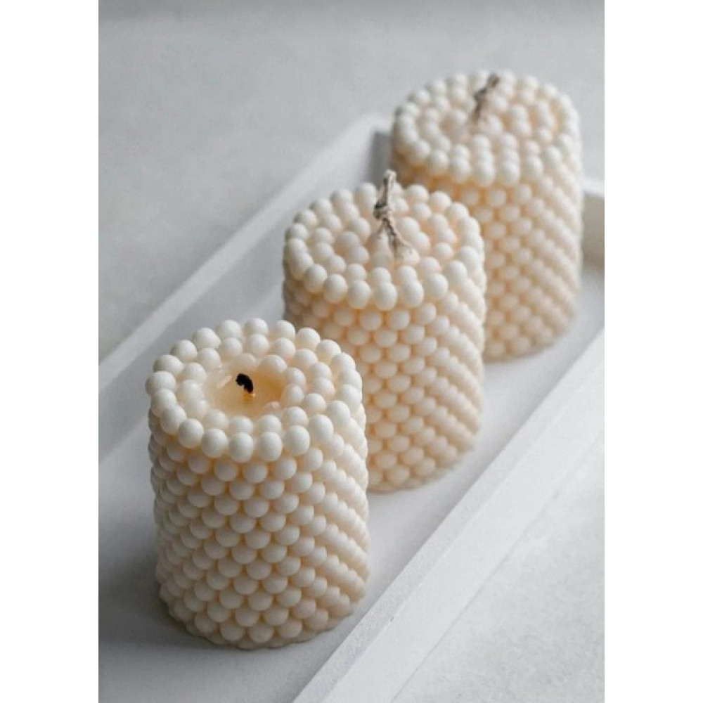 Candles Flame 3 Adet Bubble Silindir Mum Hanımeli Çiçeği Kokulu Mum Dekoratif Mum Fiyatı