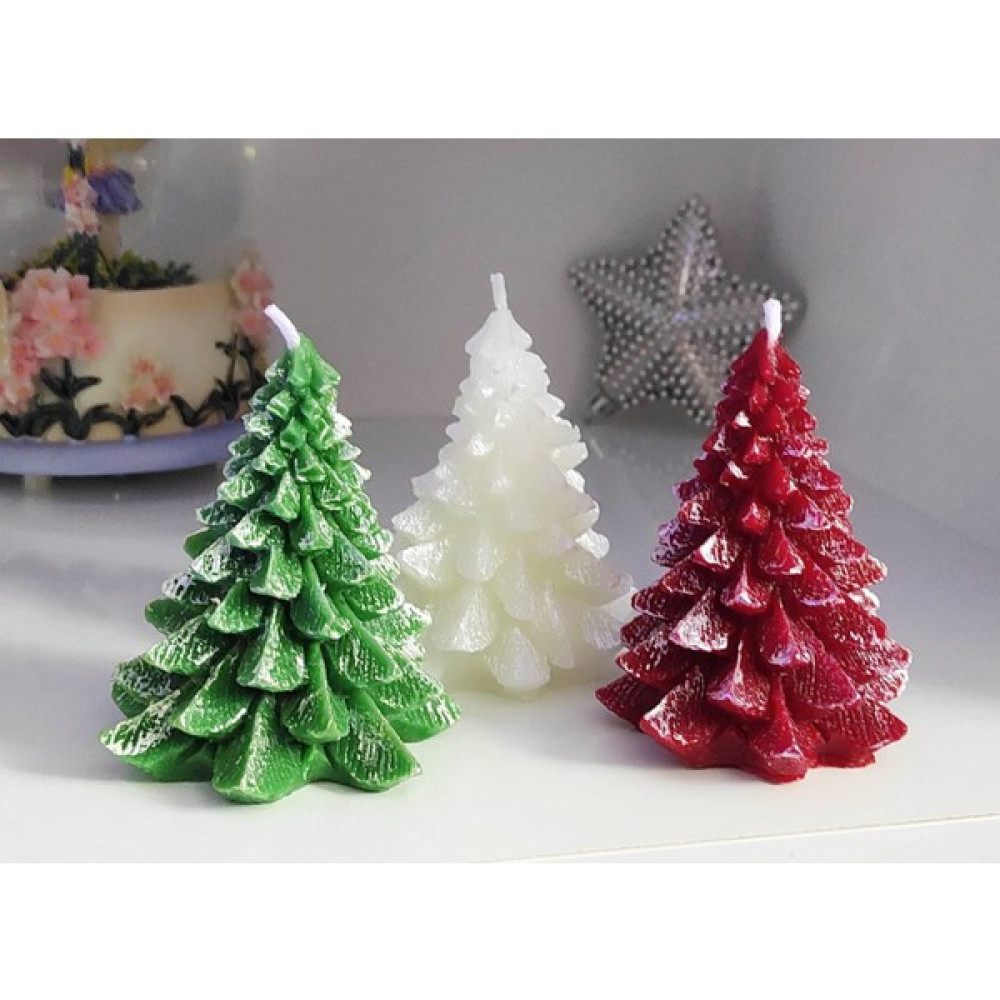 Candles Flame Dekoratif Yılbaşı Mumu 3'lü - 3 Adet Dekoratif Mum Fiyatı