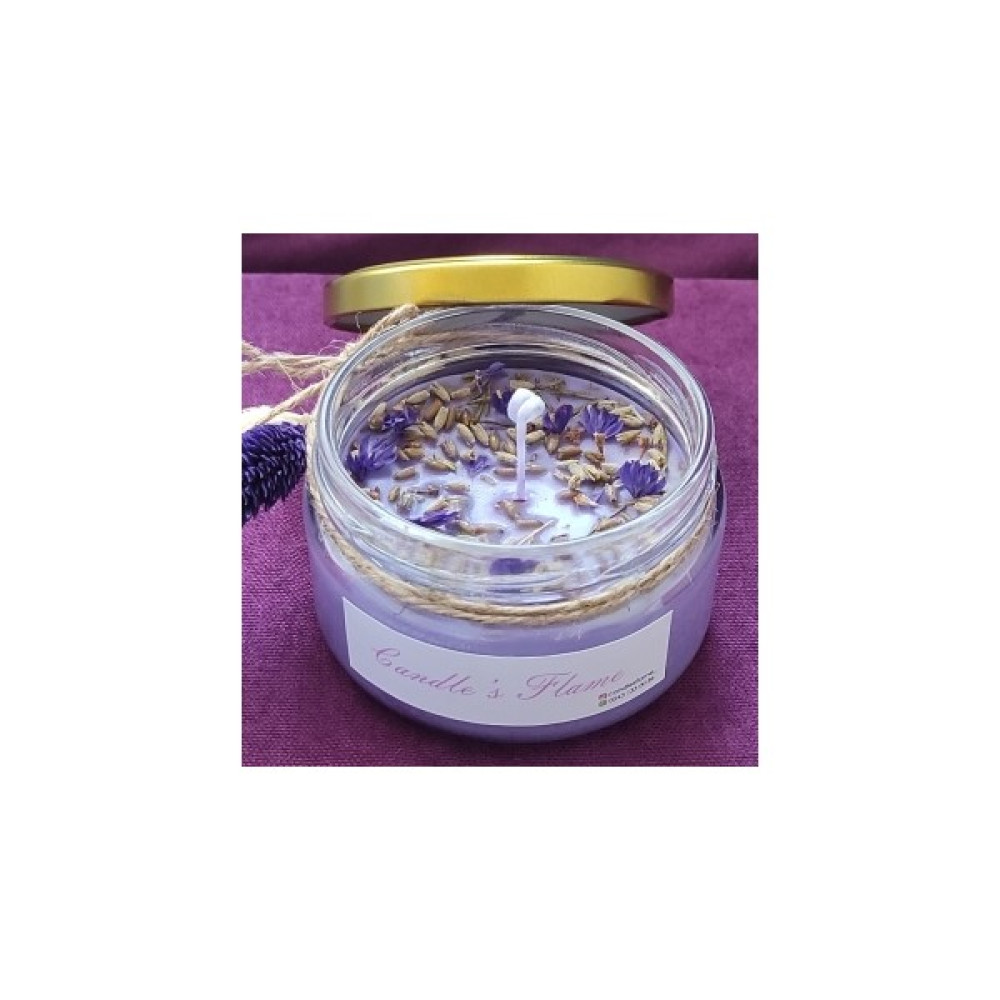 Candles Flame Lavanta Kokulu Aromaterapi Soya Mumu - 1 Adet Dekoratif Mum Fiyatı