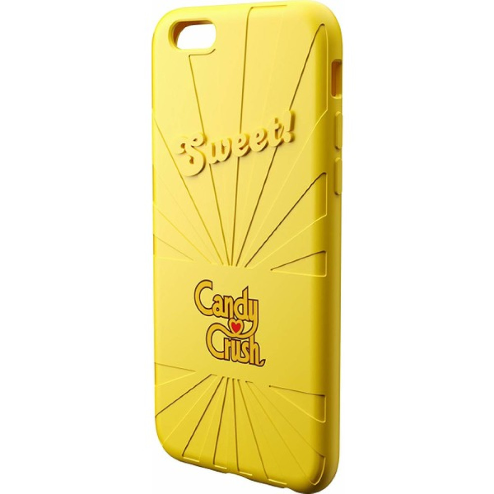 Candy Crush Apple iPhone 6/6S Limon Silikon Kılıf - Sarı - Sarı - Turuncu - iPhone 6 Cep Telefonu Kılıfı Fiyatı