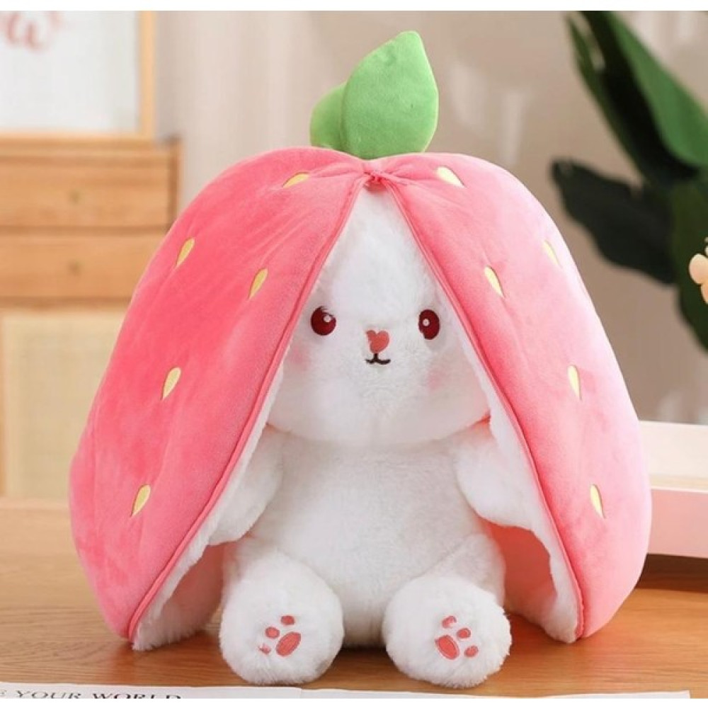 Canestar Pembe Çilek Tavşan - Peluş Oyuncak- Hem Çilek Hemde Tavşan Peluş Oyuncaklar Fiyatı