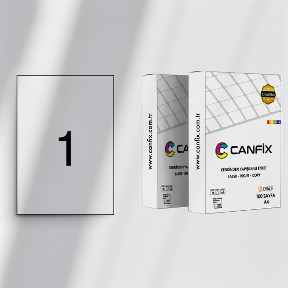 Canfix 210 mm x 297 mm Lazer Etiket Etiket Makinesi Fiyatı