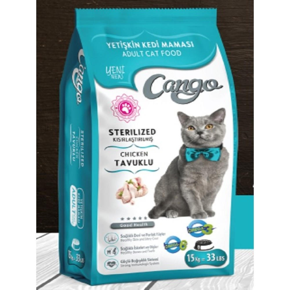 Cango Kısırlaştırılmış Yetişkin Kedi Maması 15 kg Evcil Hayvan Ürünleri Fiyatı
