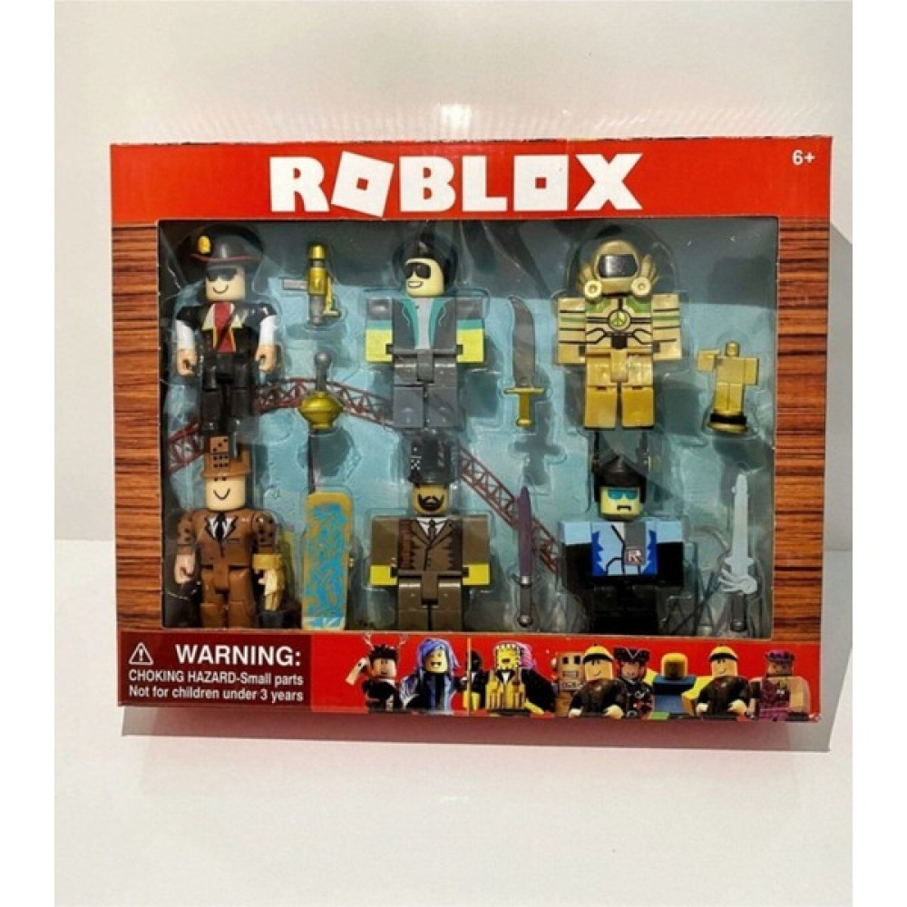 Cango Roblox Oyuncak Figürleri Büyük Set Figür Set 6'lı Roblox Oyuncak Figürleri - Renkli Oyuncak Fiyatı