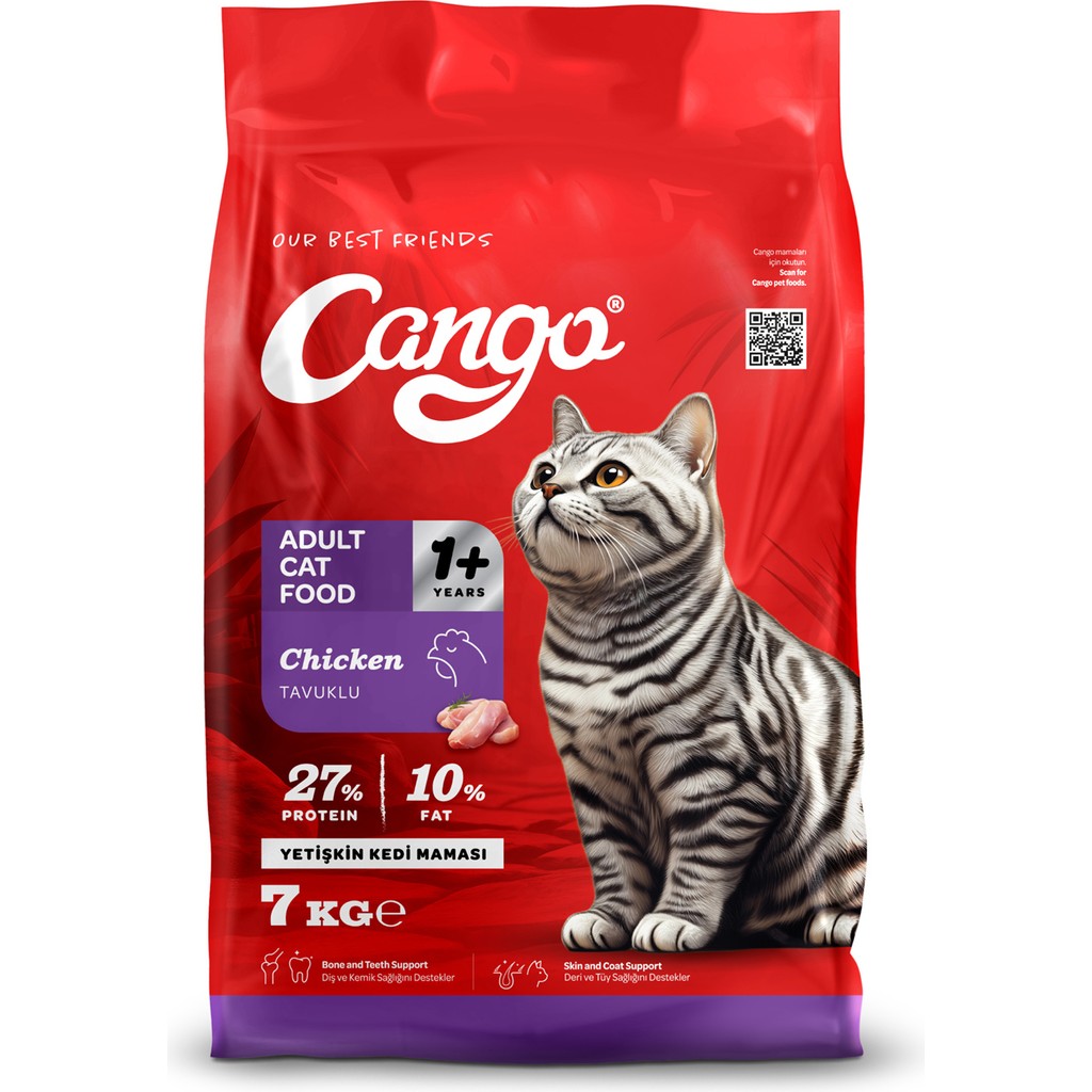 Cango Tavuk Etli Yetişkin Kedi Maması Premium 7 kg Lezzetli ve Besleyici Evcil Hayvan Ürünleri Fiyatı
