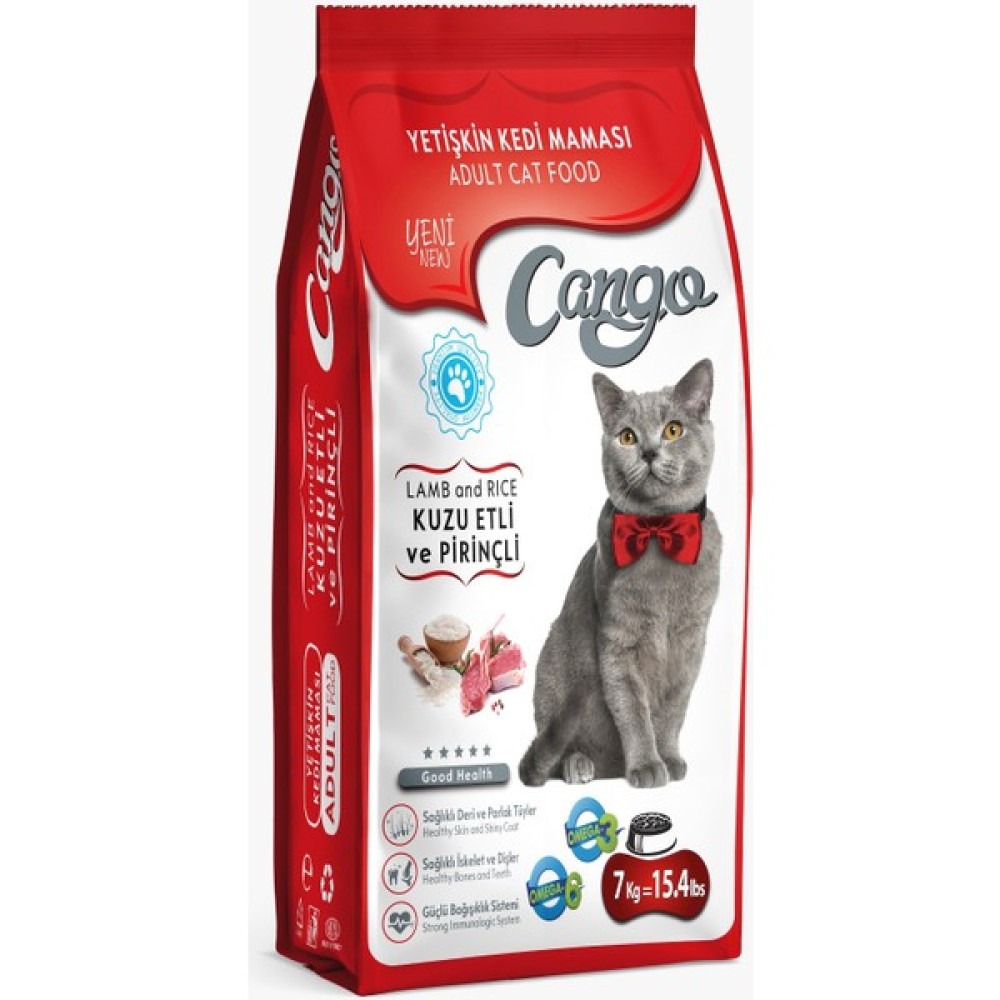 Cango Yetişkin Kedi Maması Kuzu Etli ve Pirinçli 7kg - 7 KG Evcil Hayvan Ürünleri Fiyatı