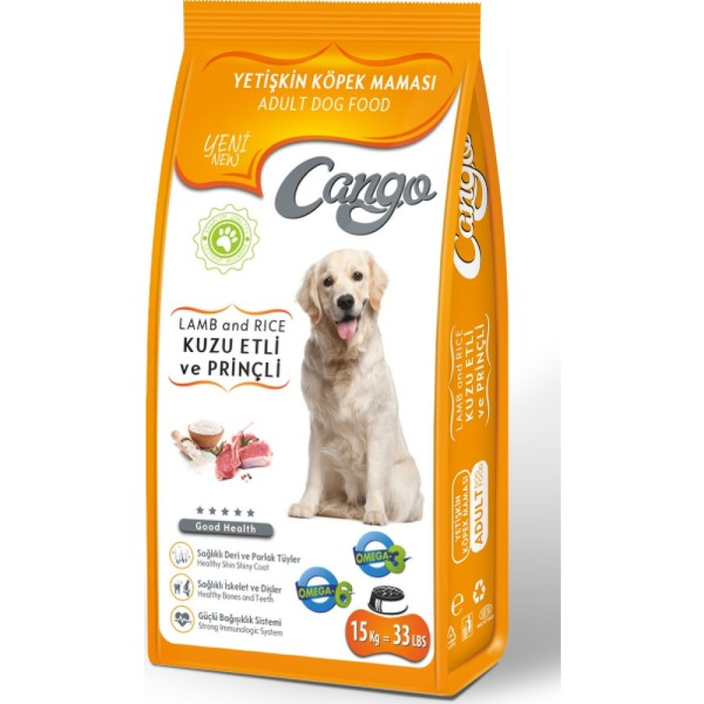 Cango Yetişkin Köpek Maması Kuzu Etli & Pirinçli 15 Kg Evcil Hayvan Ürünleri Fiyatı