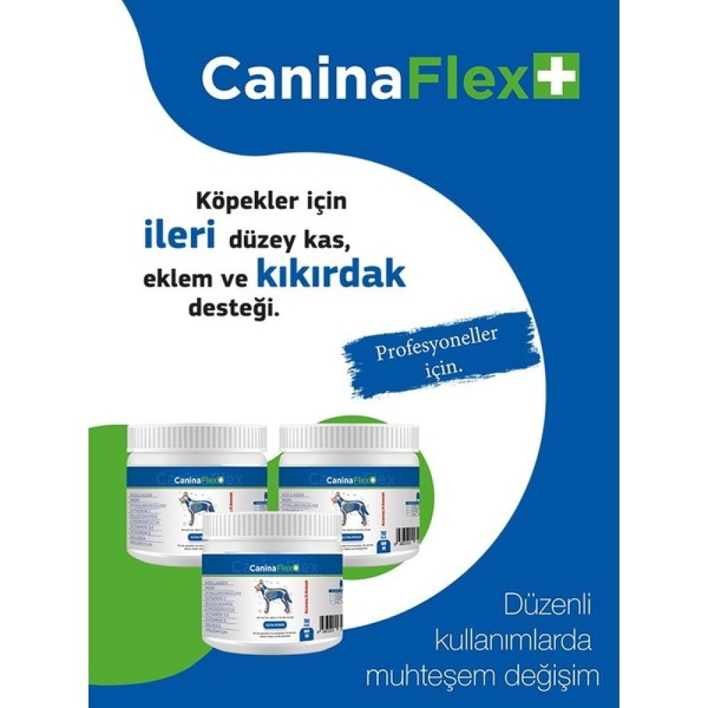 Canina Flex Collagen Glukozamin. 3 Adet Köpekler Için Yeni Nesil Kemik Kas Eklem ve Kıkırdak Desteği.Köpek Gelişim Seti. - Beyaz Evcil Hayvan Ürünleri Fiyatı