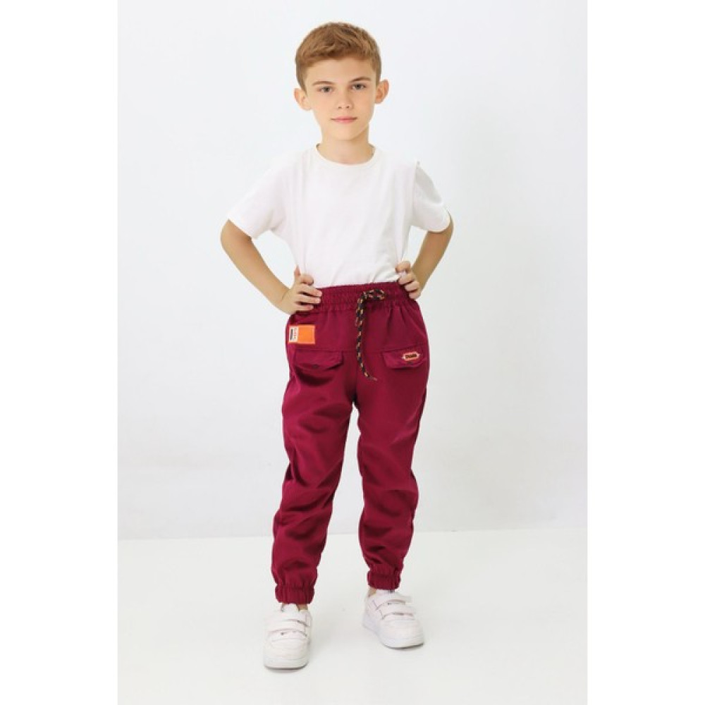 Canix Kids Erkek Çocuk Kapaklı Nakışlı Kadife Pantolon Erkek Çocuk Pantolon Fiyatı