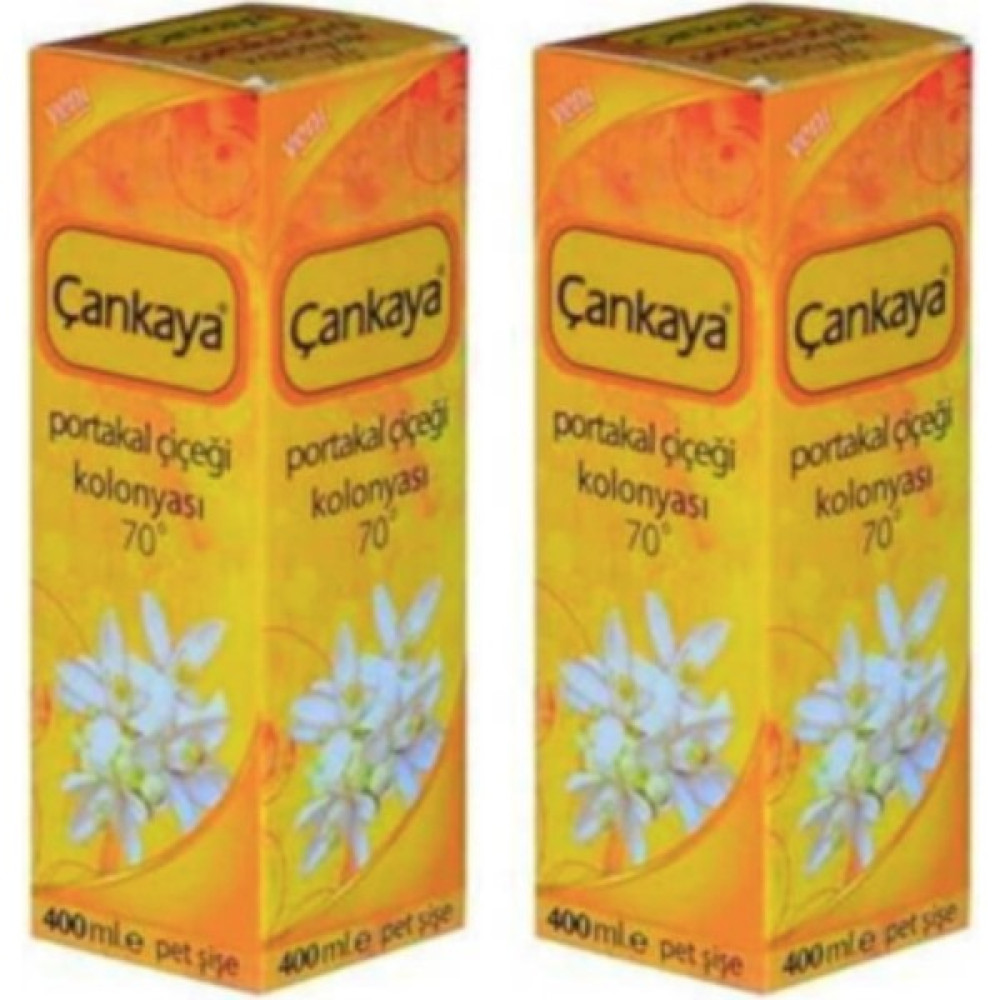 Çankaya Portakal Çiçeği Kolonyası 400 ml 2 Adet Kolonya & Gülsuyu Fiyatı