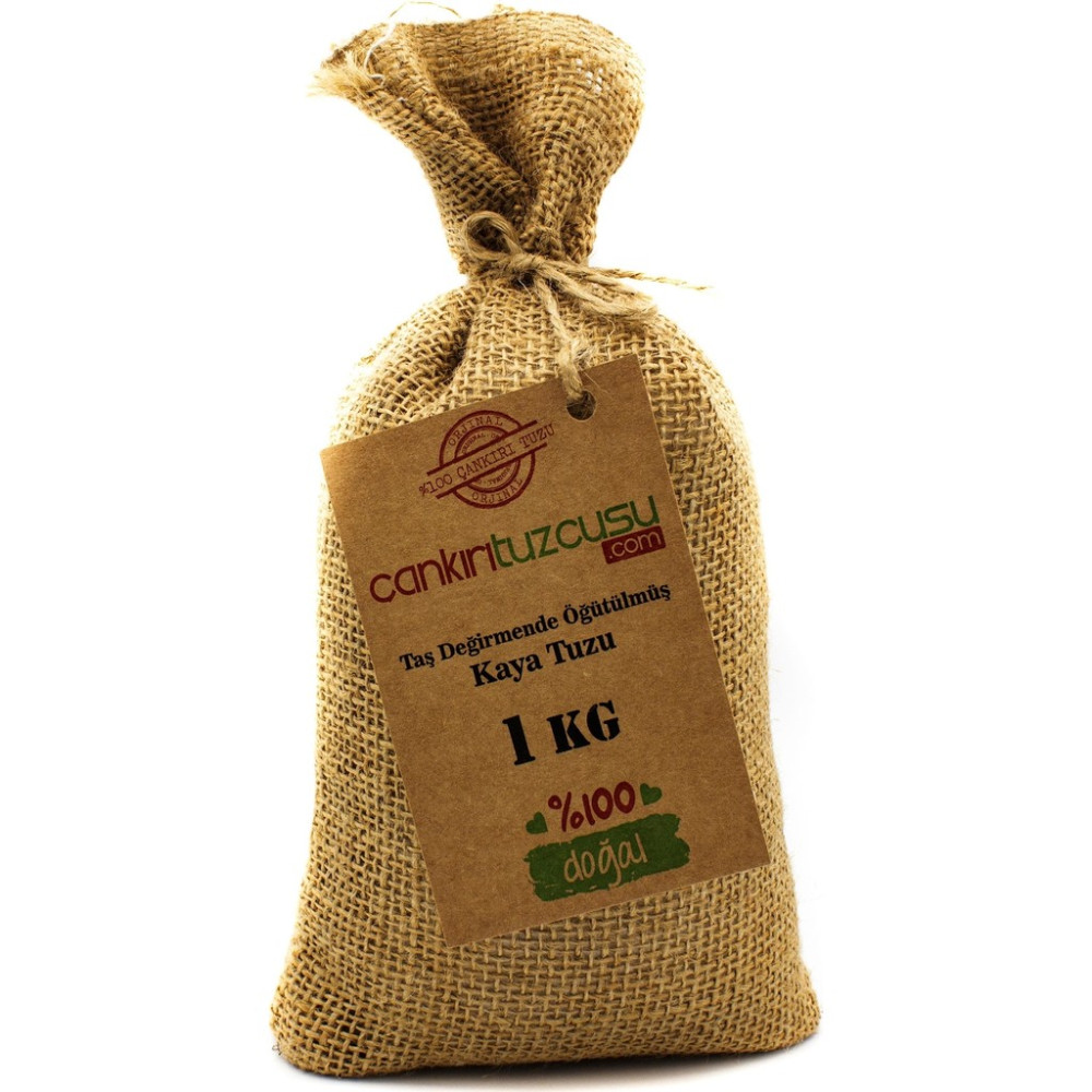 Çankırı Tuzcusu Taş Değirmende Öğütülmüş 1 kg Kaya Tuzu Tuz Fiyatı