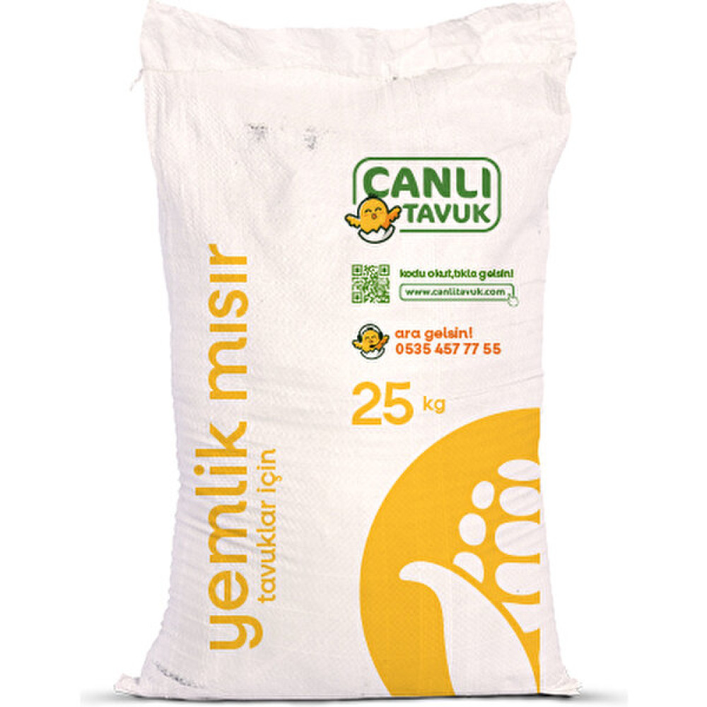 Canlı Tavuk Yemlik Mısır 25 kg Evcil Hayvan Ürünleri Fiyatı