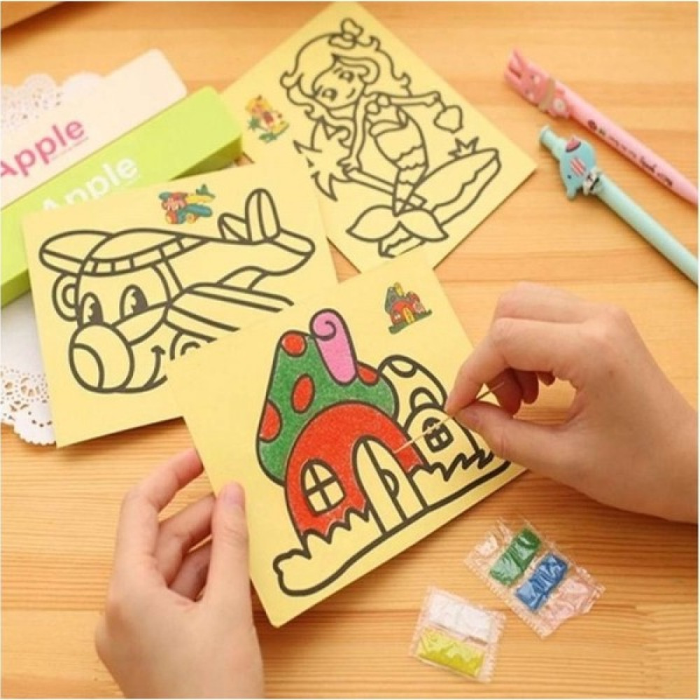 Canlipetshop Küçük Boy Kum Boyama Seti Sanatsal Malzemeler Fiyatı