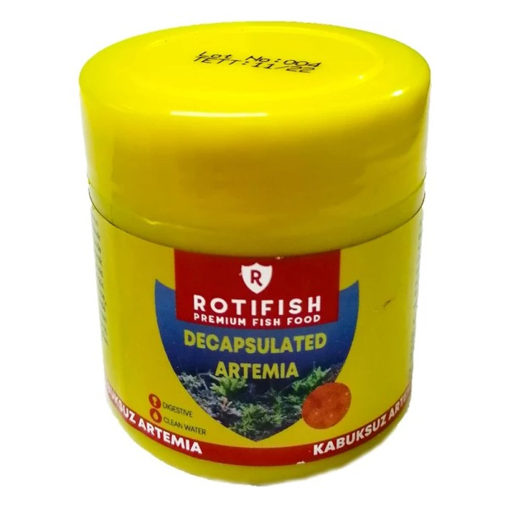 Canlipetshop Rotifish Dekapsule Artemia 13 gr (Kabuksuz Artemia) Evcil Hayvan Ürünleri Fiyatı