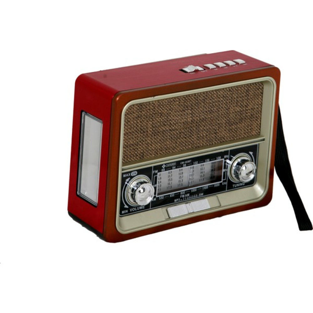 Cannavaro CM-103 Bt Nostaljik + Fenerli+ Fm/sw/am(8 Band)+ Aux + USB + Sd +Okuyuculu Mp3 Çalar ve Müzik Kutusu - Kırmızı Alarmlı Saatler & Radyolar Fiyatı
