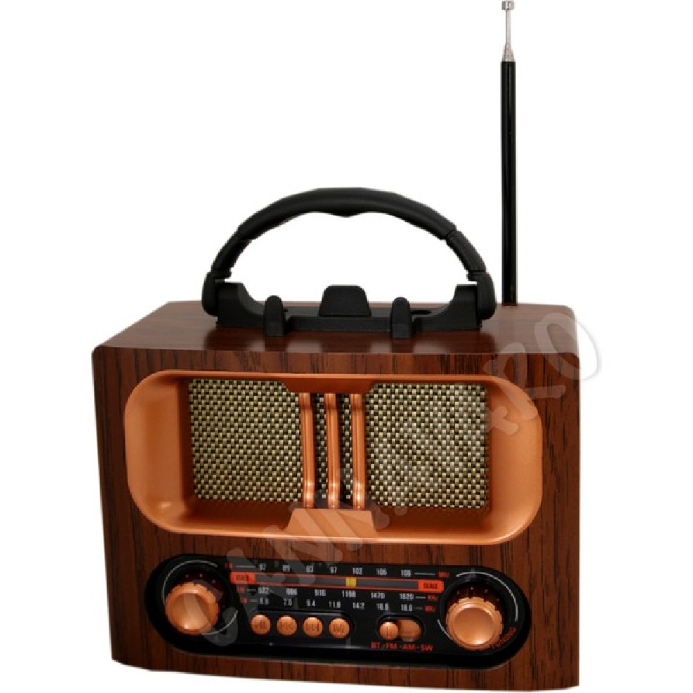 Cannavaro CM-1965 Bt Nostaljik Radyo, Şarjlı ve Pilli, 3 Bandlı Fm Radyo+Aux+Usb+Tf Kartlı Mp3 Çalar - Kahverengi Alarmlı Saatler & Radyolar Fiyatı
