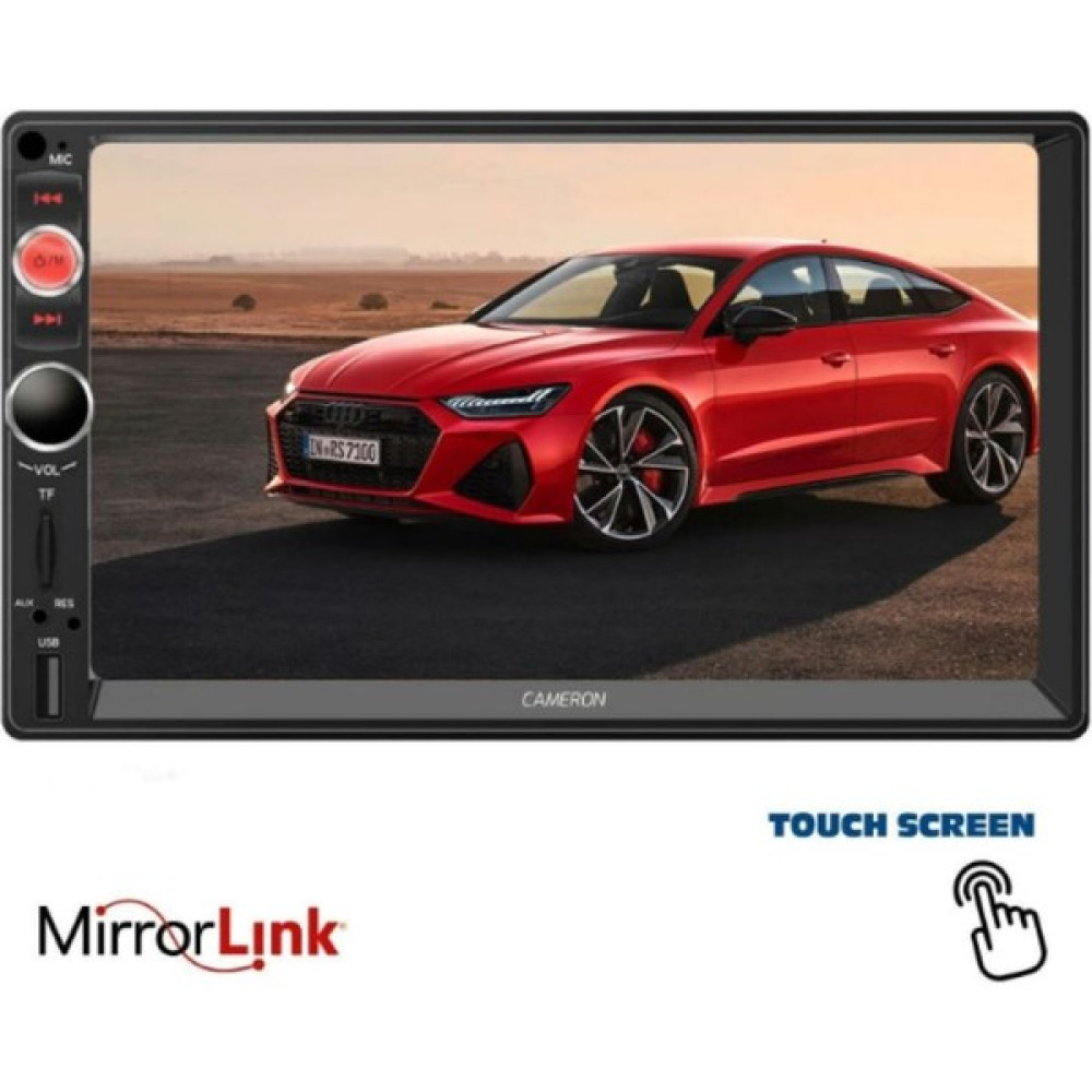 Cannavaro Double Teyp 7 4X60W Mırror Lınk Bt/usb/sd/mp5/aux/fm Kameralı Cameron CM-7388 Oto Teypleri Fiyatı