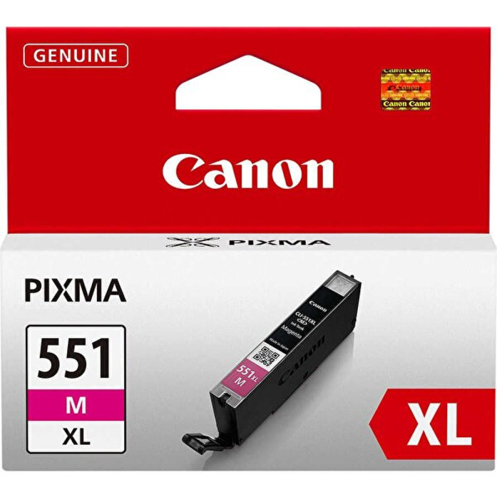 Canon Cli-551M XL 6445B001 Kırmızı Orijinal Mürekkep Kartuş Kartuşlar Fiyatı