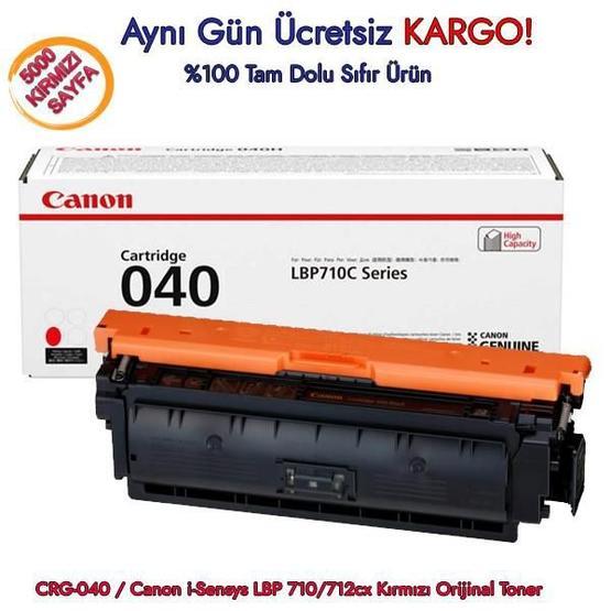 Canon CRG-040 Kırmızı Toner