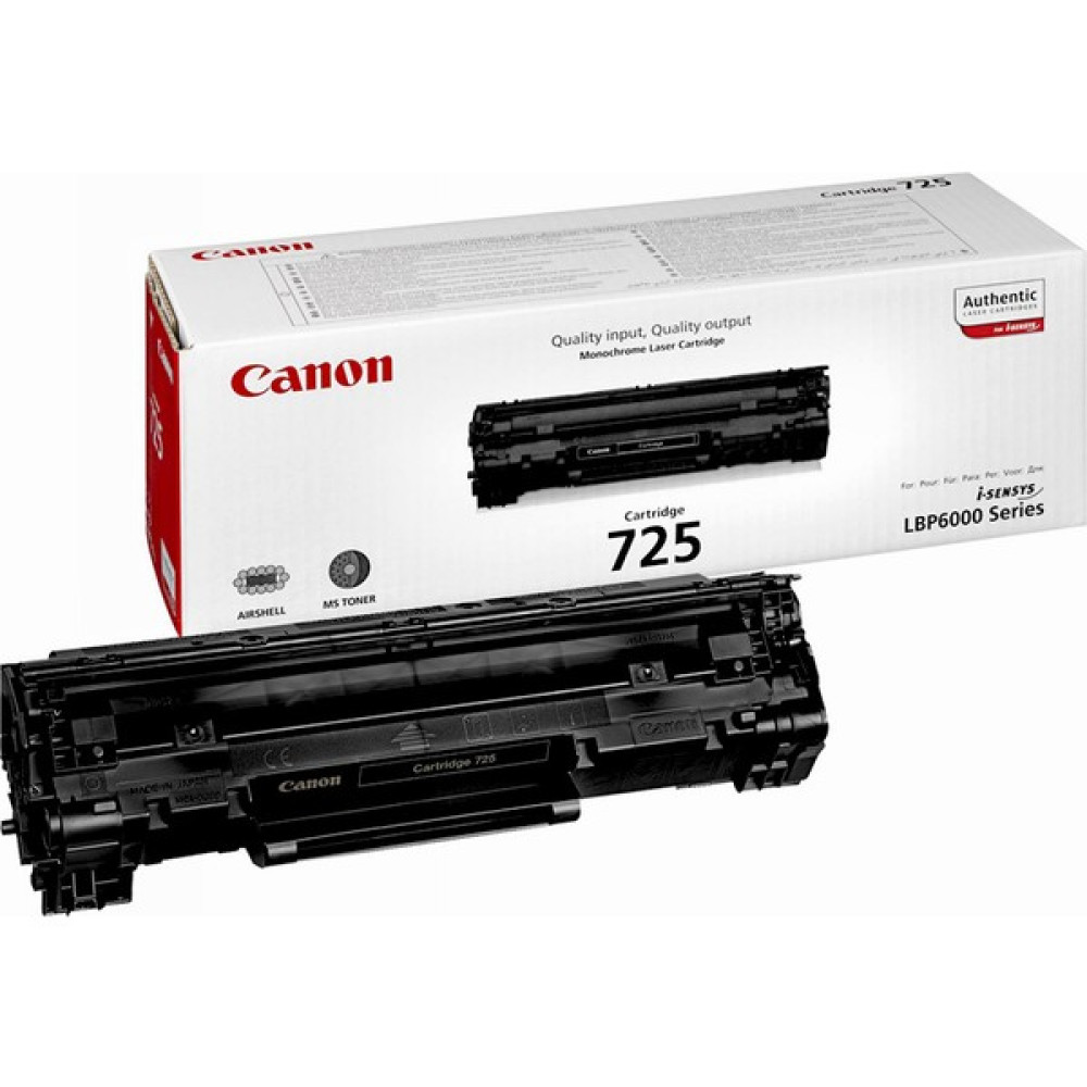 Canon CRG-725 Canon I-Sensys LBP-6030B 1600 Sayfa Siyah Toner Tonerler Fiyatı