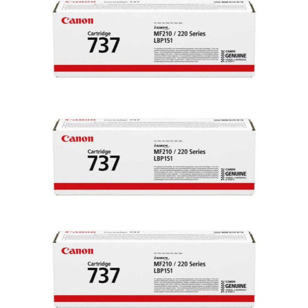 Canon CRG-737 I-Sensys MF-216N Orjinal Toner 3'lü Avantaj Paket 3*2,600 Sayfa Kapasiteli NI22 Tonerler Fiyatı
