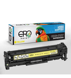 Ero Print Canon CRG718Y Muadil Toner Tonerler Fiyatı
