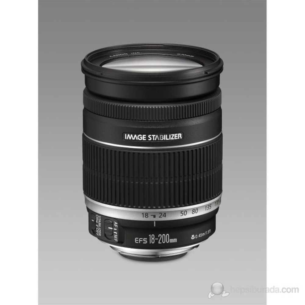 Canon EF-S 18-200mm f/3.5-5.6 IS Objektif Objektif & Lensler Fiyatı