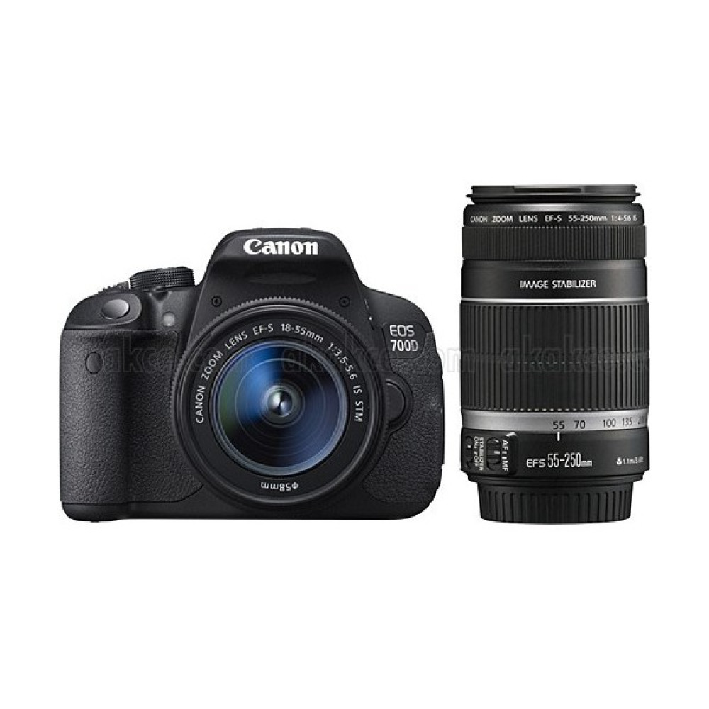 Canon Eos 700D18-55Stm+55-250Iıembu Dijital Fotoğraf Makineleri Fiyatı