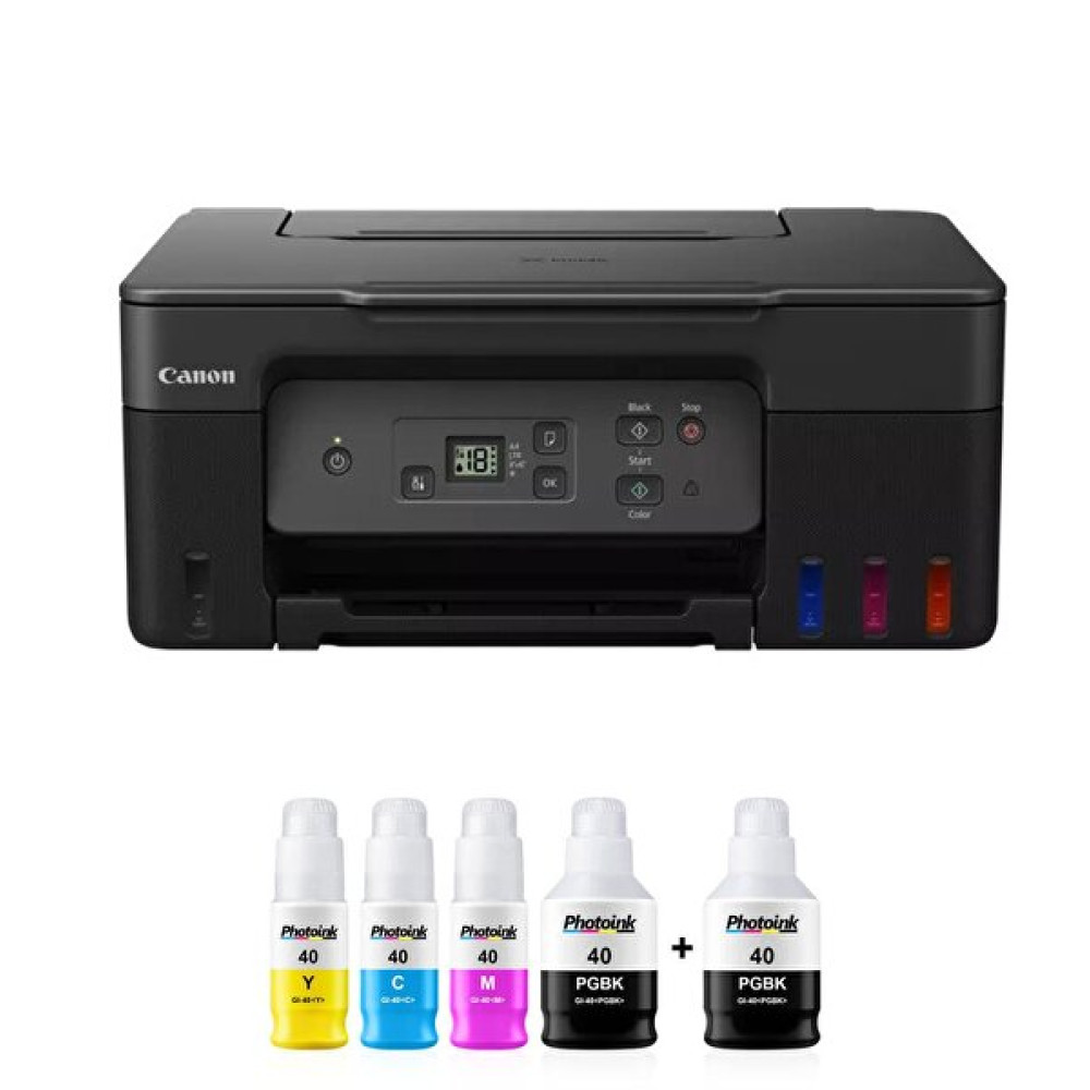 Canon G2470 Photoink + Renkli Yazıcı + Tarayıcı + Fotokopi Mürekkepli Yazıcı Ve Bitmeyen Kartuş Sistemi Yazıcılar Fiyatı