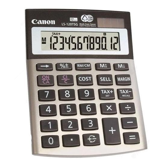 Canon LS-120TSG Hesap Makinesi Hesap Makinesi Fiyatı