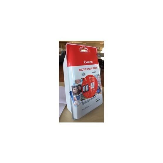 Canon PG-46 Cl-56 Multipack 2'li Mürekkep Kartuş 50 Adet 10x15 Fotoğraf Kağıdı Hediyeli
