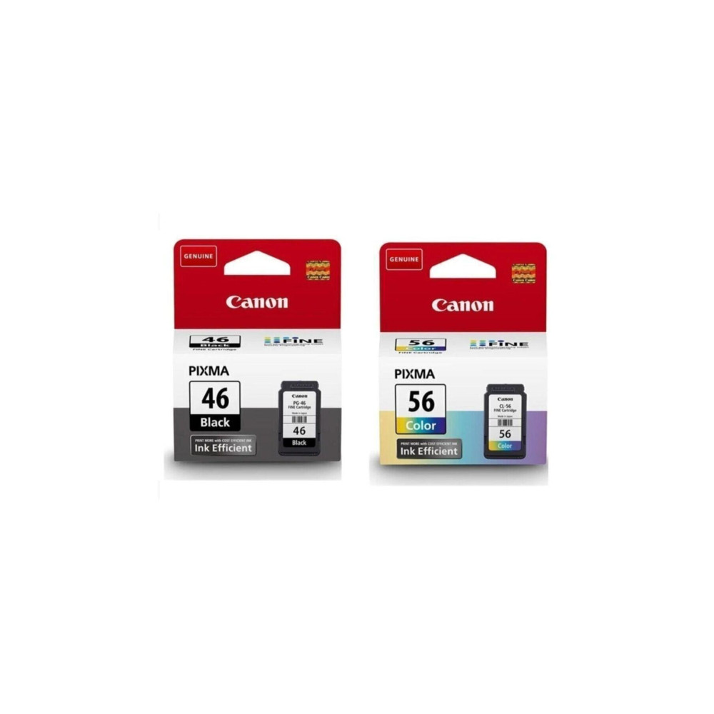 Canon Pg-46 Ve Cl-56 Pixma E404 Kartuş Seti Kartuşlar Fiyatı